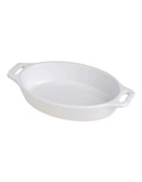 Staub 0.47 Quart Ceramic Oval Dish - WHITE