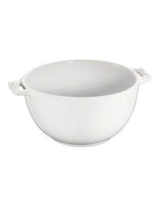 Staub Ceramic Small Serving Bowl - WHITE