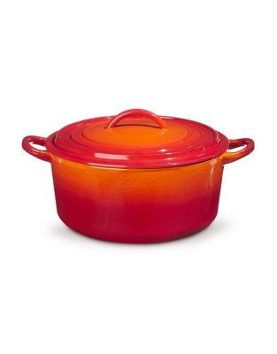 Le Creuset 3.3L Cast Iron Cocotte - FLAME - 3.3L