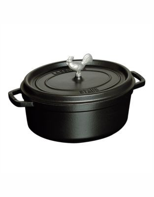 Staub Cocotte Coq Au Vin - BLACK - 5.5