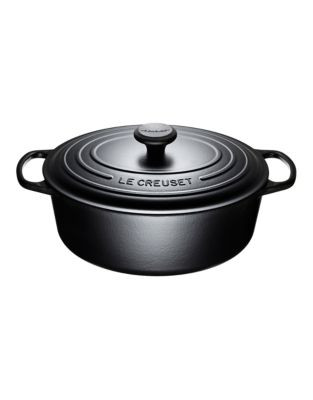 Le Creuset Oval 6.3-Litre French Oven Pot - LICORICE - 6.3L