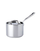 All-Clad 2 quart Stainless Steel Sauce Pan with Lid - SILVER - 2.5QT