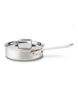 All-Clad Brushed D5 Saute Pan - STAINLESS STEEL - 1.5