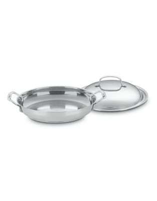 Cuisinart 12 inch Stainless Steel Everyday Pan - SILVER