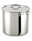All-Clad Stockpot 16QT - STAINLESS STEEL - 16