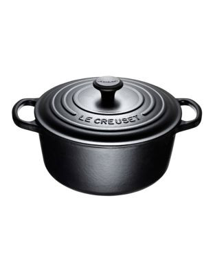 Le Creuset Round 3.3-Litre French Oven Pot - LICORICE - 3.3L