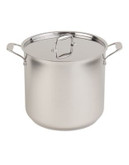 Paderno 15 Litre Steel Stock Pot - STAINLESS STEEL - 15