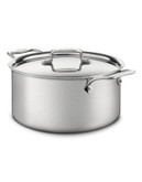 All-Clad BD5 Stockpot with Lid - STAINLESS STEEL - 8.9L