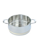Demeyere 9.5 Inch Stainless Steel Stackable Steamer - SILVER