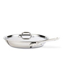 All-Clad Tri-Ply Stainless Steel 12-inch Fry Pan - STAINLESS STEEL