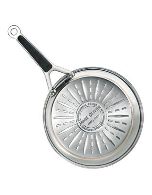 Jamie Oliver By T-Fal Stainless Steel Copper Frying Pan - SILVER - 30CM