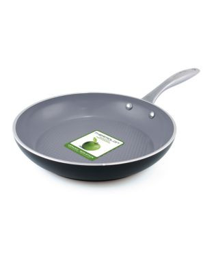 Green Pan Milan 3D 26cm Dimpled Open Fry Pan - GREY