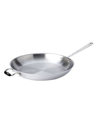All-Clad 14 Inch 35.5cm Stainless Steel Fry Pan - SILVER