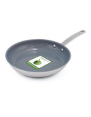 Green Pan New York Stainless Steel 10 inch Open Fry Pan - GREY