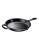 Le Creuset Round 10" Side Spout Skillet - LICORICE - 26CM