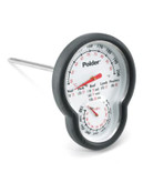 Polder Dual Oven and Meat Thermometer - BLACK