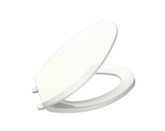 Lustra(Tm) Elongated Toilet Seat in White