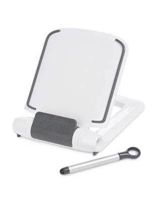 Danesco iPrep Tablet Stand with Stylus - WHITE
