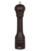 Trudeau Professional 12 Inch salt mill in chocolate wood finish - WOODEN