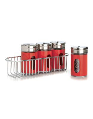 Maxwell & Williams Cosmopolitan Colours Shaker Set of 5 - RED