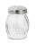 Anchor Hocking Glass Cheese Shaker - SILVER