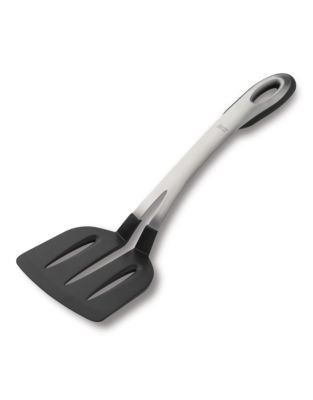 Jamie Oliver Stainless Steel and Nylon Slotted Turner - SILVER