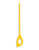 Typhoon Melamine Stirring Spoon - YELLOW