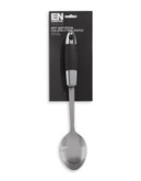 Essential Needs Soft Grip Stainless Steel Spoon - BLACK