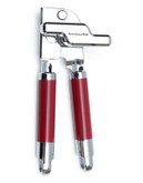 Kitchenaid Two-Tone Stainless Steel Can Opener - RED
