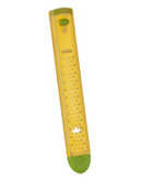 Trudeau Zest Grater and Protective Handle - YELLOW