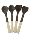 Architec Four-Piece Bamboo Cooking Tool Set - BROWN - 4PC