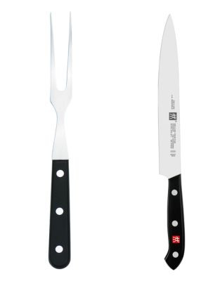 Zwilling J.A.Henckels Two Piece Carving Set - BLACK