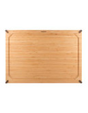 Cuisinart 14 Inchx20 Inch Non-Slip Bamboo Cutting Board - BROWN