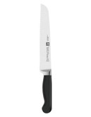 Zwilling J.A.Henckels Pure 8 Inch Bread Knife with Scalloped Edge - BLACK