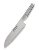 Global Stainless Steel Santoku Knife - SILVER - 18