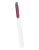 Trudeau Large Cake Knife - GREY/ FUCHSIA