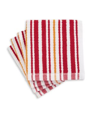 Dophes Four-Pack Cantina Dish Cloths - RED
