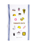 Drake General Store Toronto Eats Tea Towel - BLUE