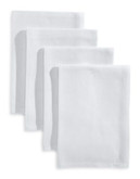 Cantina Set of Four Flour Sack Towels - WHITE