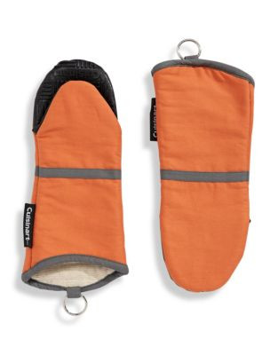 Cuisinart Two-Pack Silicone Oven Mitts - ORANGE