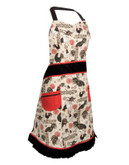 Danica Now Designs Betty Printed Apron - RED