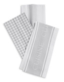 Distinctly Home 3-Pack Cuisine Tea Towel Set - GREY
