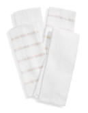 Essential Needs Four-Set Kitchen Towels - WHITE