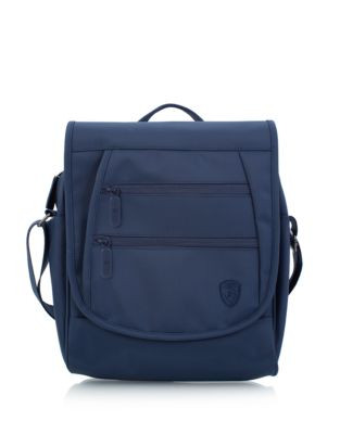 Heys HiLite Crossbody with Flap and RFID Sheild - NAVY