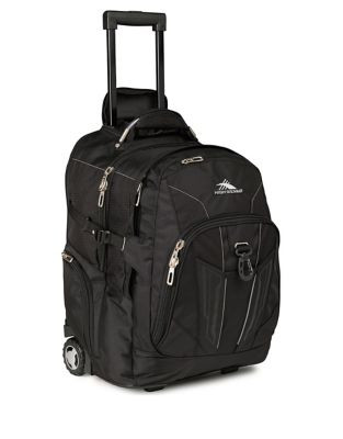 High Sierra XBT Wheeled Backpack - BLACK