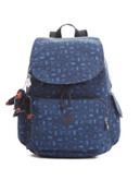 Kipling Ravier Printed Backpack - BLUE