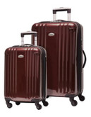 Ricardo Beverly Hills Fremont Two-Piece Expandable Luggage Set - RED - 2 PIECE