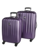 Travelpro Two-Piece Protech 24-Inch and Carry-On Luggage Set - PURPLE - 2 PIECE