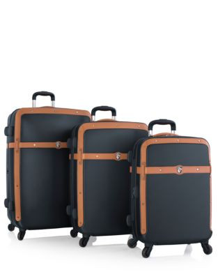 Heys Heritage Three-Piece Luggage Set - BLUE - 3PC