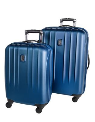 Travelpro Two-Piece Protech 24-Inch and Carry-On Luggage Set - BLUE - 2 PIECE